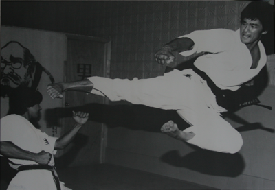 Sensei Takahashi Jumping Kick
